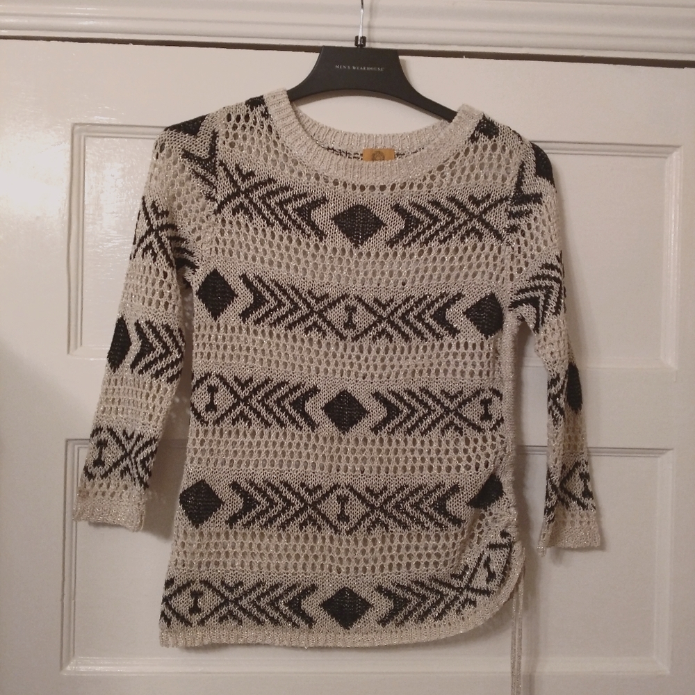 Darling Net Knit Sweater